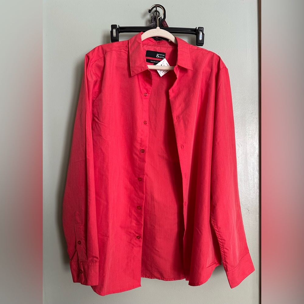 Mercer & Spring Men’s Dress Shirt Size Large NWT